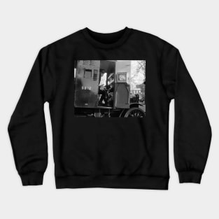 Armored Car Driver With Pistol, 1925. Vintage Photo Crewneck Sweatshirt